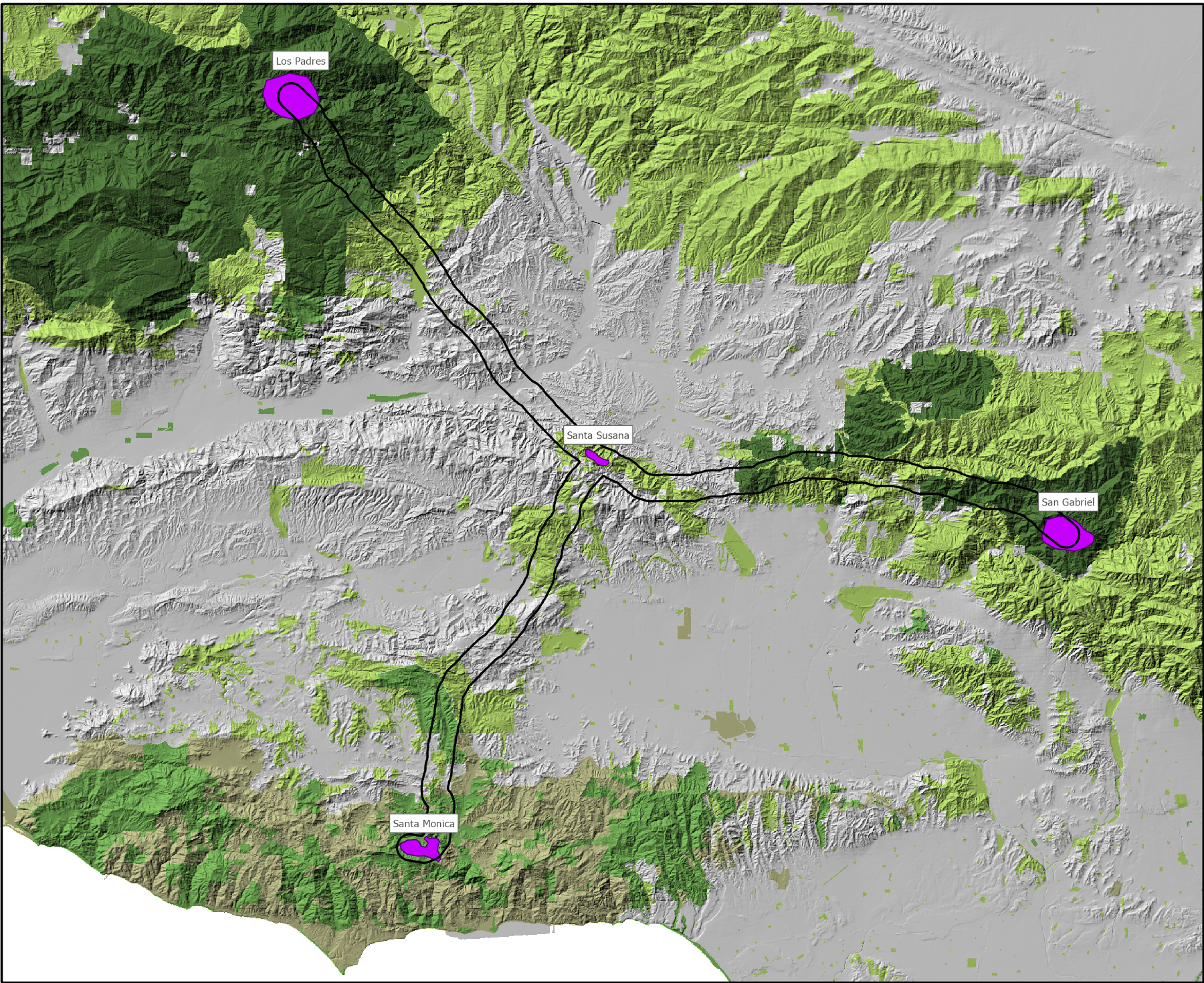Protected areas (PAD-US)